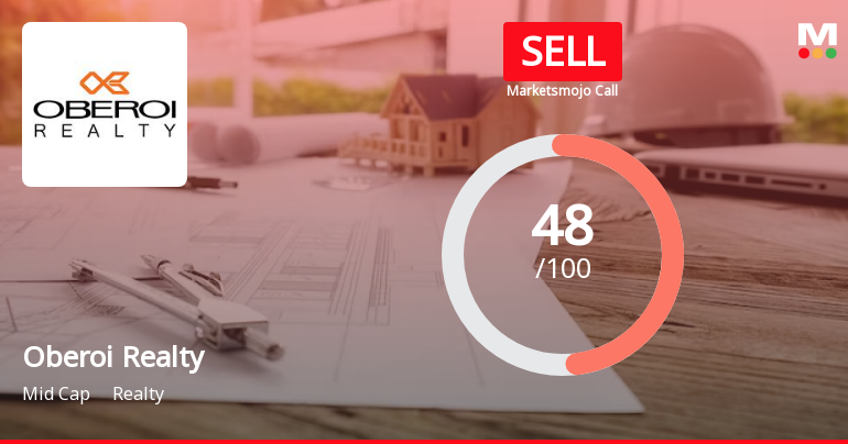 Oberoi Realty Ltd is Rated Sell