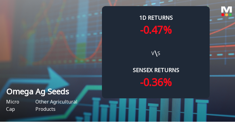 Omega Ag Seeds (Punjab) Faces Intense Selling Pressure Amid Consecutive Losses