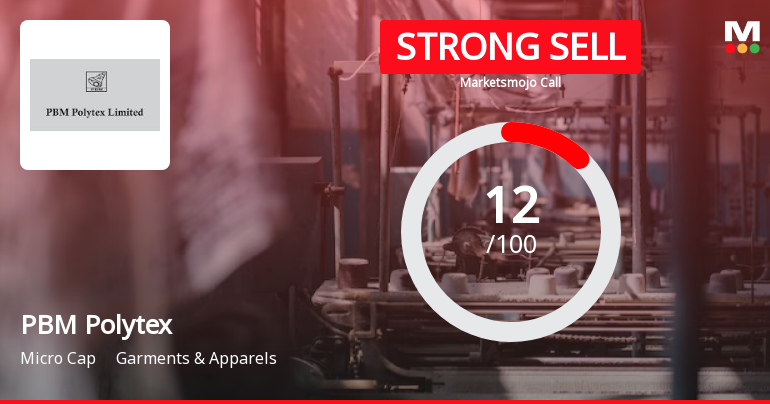 PBM Polytex Sees Revision in Market Assessment Amidst Challenging Financials