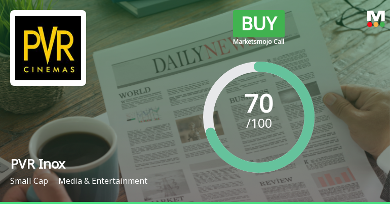 PVR Inox Sees Shift in Market Assessment Amid Mixed Financial and Technical Signals