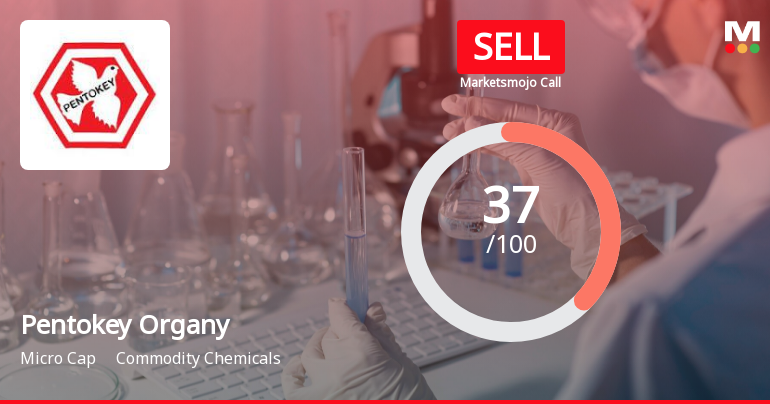 Pentokey Organy Sees Revision in Market Evaluation Amidst Mixed Financial Signals