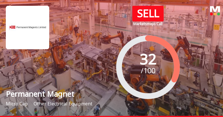 Permanent Magnet Sees Revision in Market Evaluation Amid Mixed Financial Signals
