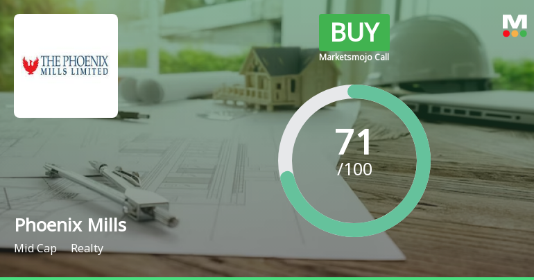 Phoenix Mills Ltd. is Rated Buy by MarketsMOJO