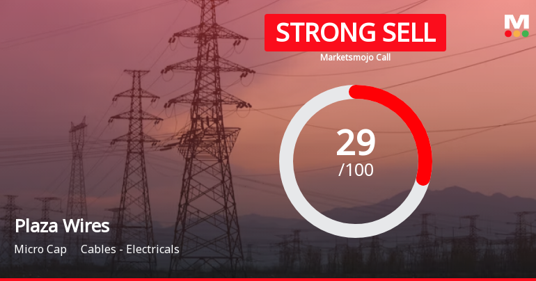 Plaza Wires Sees Revision in Market Assessment Amidst Challenging Fundamentals