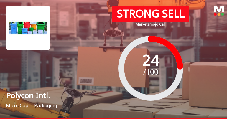 Polycon International Ltd Downgraded to Strong Sell Amid Weak Financials and Technical Signals