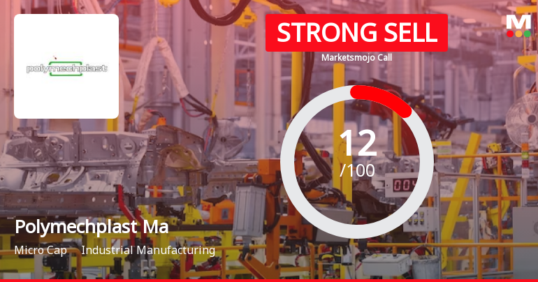 Polymechplast Machines Ltd is Rated Strong Sell