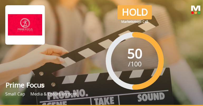 Prime Focus Ltd is Rated Hold by MarketsMOJO