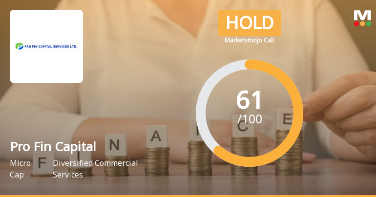 Pro Fin Capital Services Ltd is Rated Hold