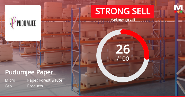 Pudumjee Paper Products Faces Challenging Market Conditions Amid Revised Evaluation Metrics