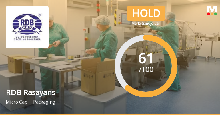 RDB Rasayans Sees Revision in Market Evaluation Amid Mixed Financial Signals