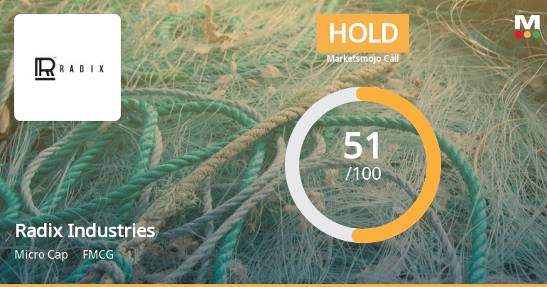 Radix Industries (India) Ltd is Rated Hold