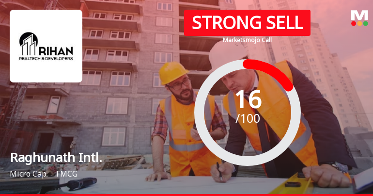 Raghunath Intl. Sees Revision in Market Assessment Amidst Challenging Fundamentals