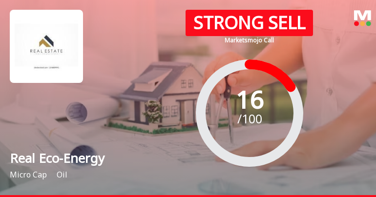 Real Eco-Energy Ltd is Rated Strong Sell