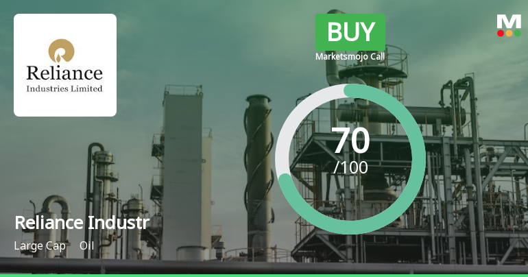 Reliance Industr Sees Revision in Market Evaluation Amid Strong Financial Metrics