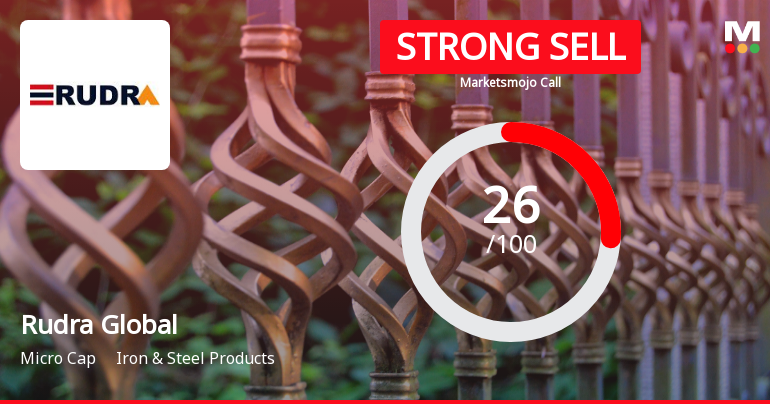 Rudra Global Infra Products: Analytical Perspective Shifts Amid Challenging Market Conditions