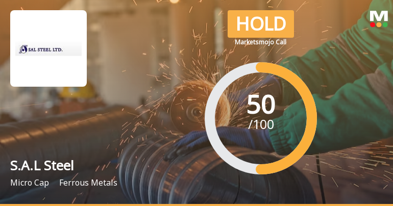 S.A.L Steel Sees Revision in Market Evaluation Amid Mixed Financial Signals