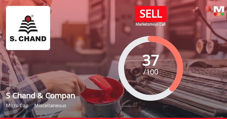 S Chand & Compan Sees Revision in Market Evaluation Amidst Mixed Financial Signals