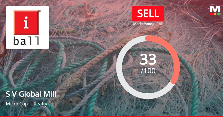 S V Global Mill Ltd is Rated Sell