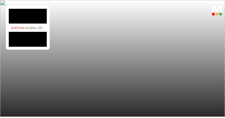 Sarthak Global Faces Intense Selling Pressure Amid Consecutive Losses