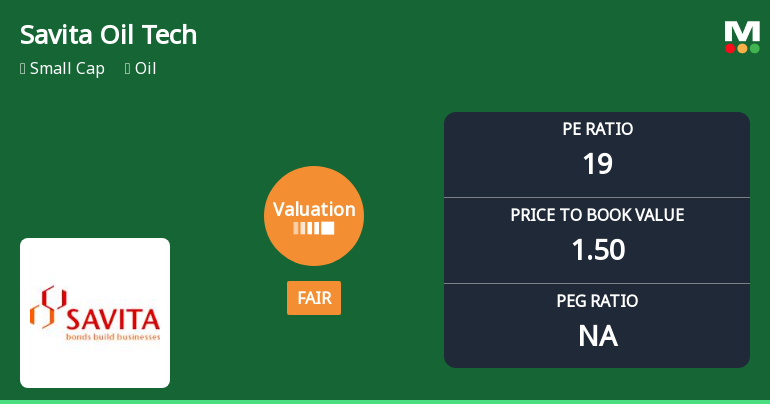 Savita Oil Technologies Valuation Shifts Signal Changing Market Dynamics