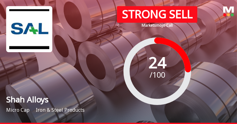 Shah Alloys: Analytical Perspective Shifts Amid Mixed Financial and Technical Signals