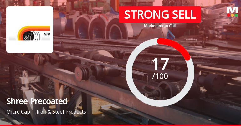 Shree Precoated Steels Faces Market Assessment Shift Amid Technical and Financial Challenges