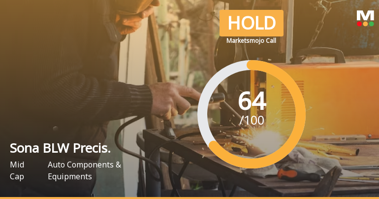 Sona BLW Precision Forgings Ltd is Rated Hold