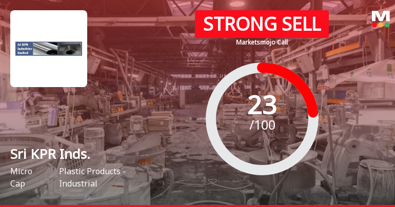 Sri KPR Industries Ltd is Rated Strong Sell