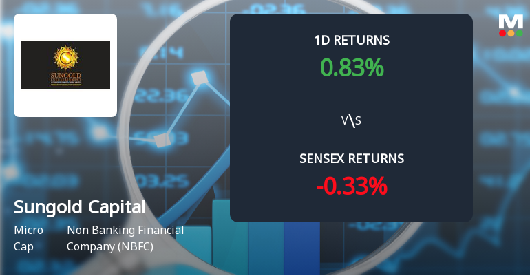 Sungold Capital Sees Extraordinary Buying Interest, Edges Towards Multi-Day Upper Circuit