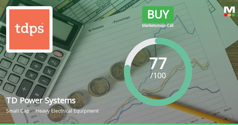 TD Power Systems Ltd is Rated Buy