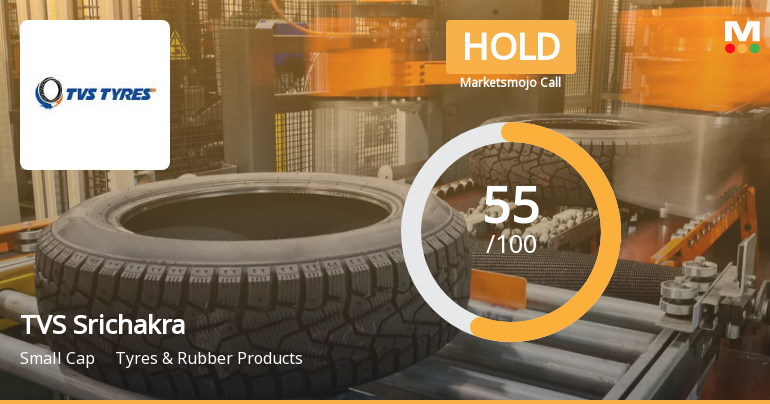 TVS Srichakra Sees Revision in Market Evaluation Amid Mixed Financial Signals