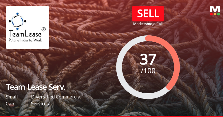 Team Lease Serv. Sees Revision in Market Evaluation Amidst Challenging Performance