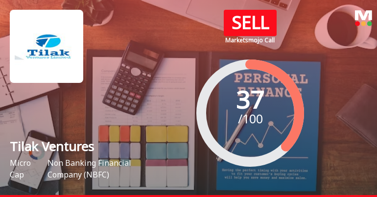 Tilak Ventures Sees Revision in Market Evaluation Amidst Challenging Financial Trends