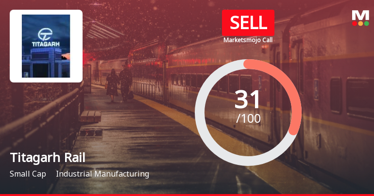 Titagarh Rail Sees Revision in Market Evaluation Amid Challenging Financials