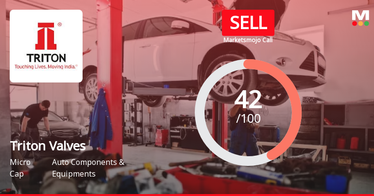 Triton Valves Sees Revision in Market Evaluation Amid Mixed Financial Signals