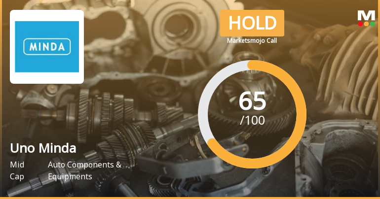 Uno Minda Ltd is Rated Hold by MarketsMOJO