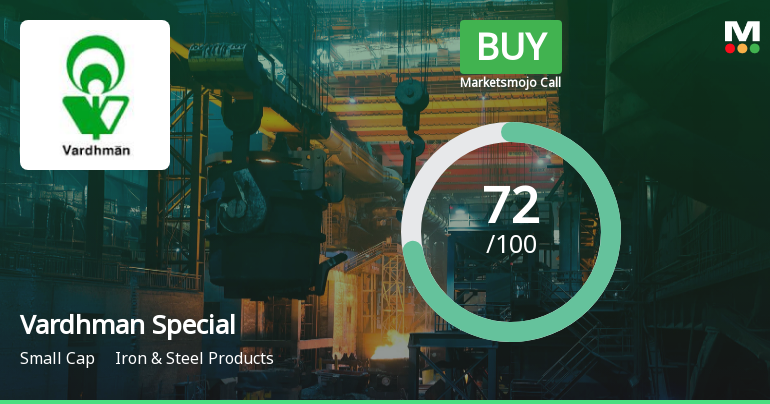 Vardhman Special Steels Sees Shift in Market Assessment Amid Strong Financial and Technical Signals