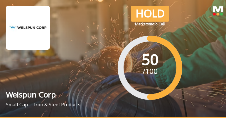 Welspun Corp Ltd. is Rated Hold