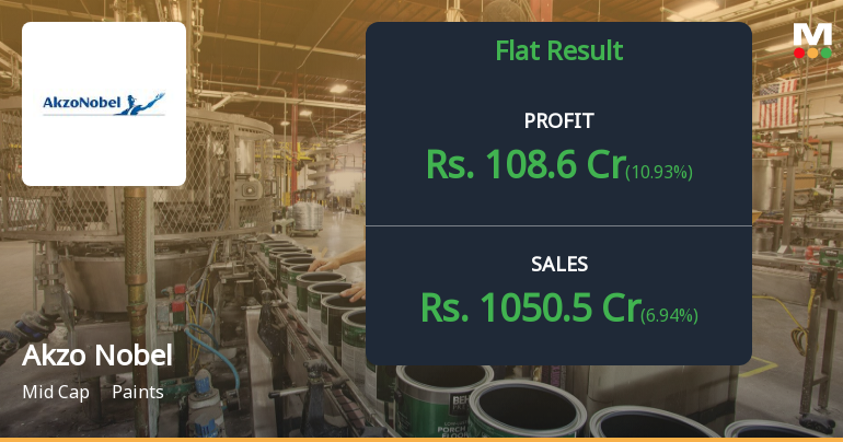 Akzo Nobel India Reports Stable Q3 FY24-25 Results Amid M...