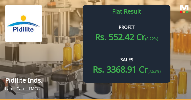 Pidilite Industries Reports Stable Financial Results with...