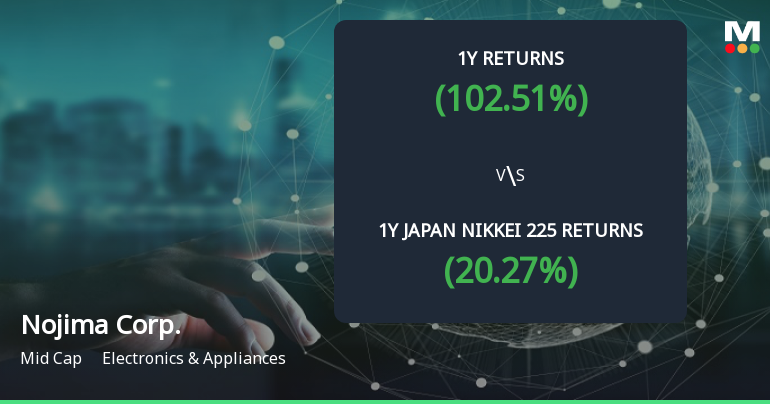 Nojima Corp. Achieves 102.51% Return, Establishing Itself as a Multibagger Stock