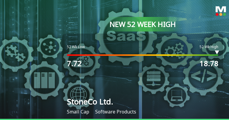 StoneCo Ltd. Hits New 52-Week High of USD 18.77