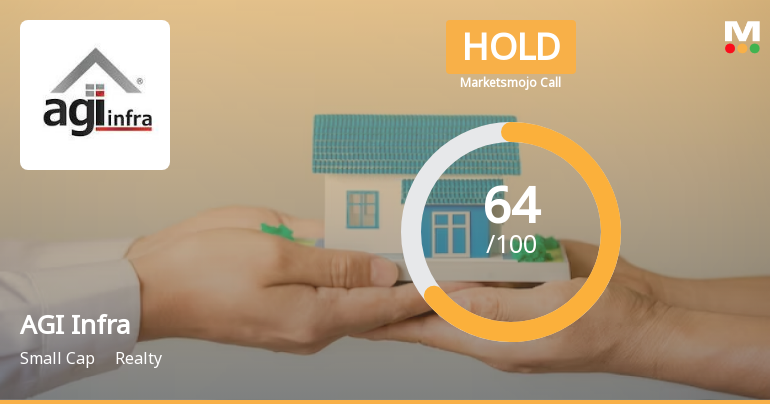 AGI Infra Ltd is Rated Hold by MarketsMOJO