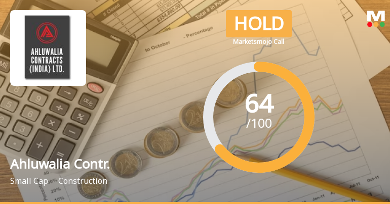 Ahluwalia Contracts (India) Ltd is Rated Hold by MarketsMOJO