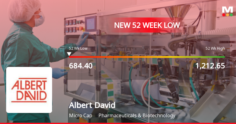 Albert David Ltd Stock Falls to 52-Week Low Amid Continued Financial Struggles