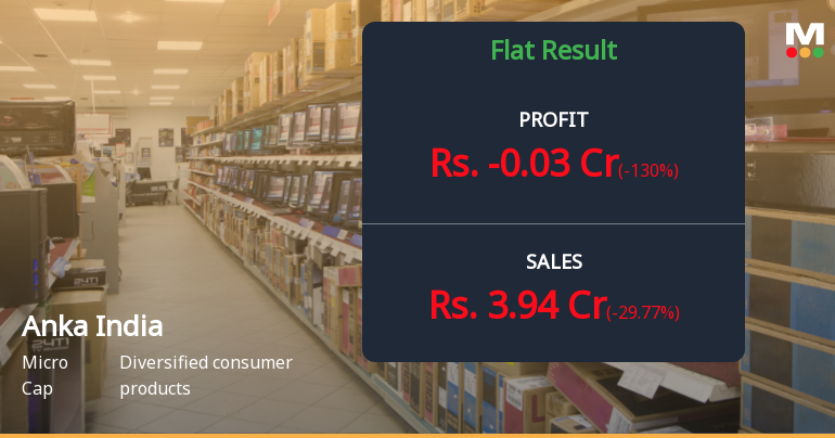 Anka India Q2 FY26: Profitability Remains Elusive Despite Revenue Surge