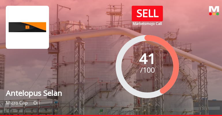 Antelopus Selan Energy Ltd is Rated Sell