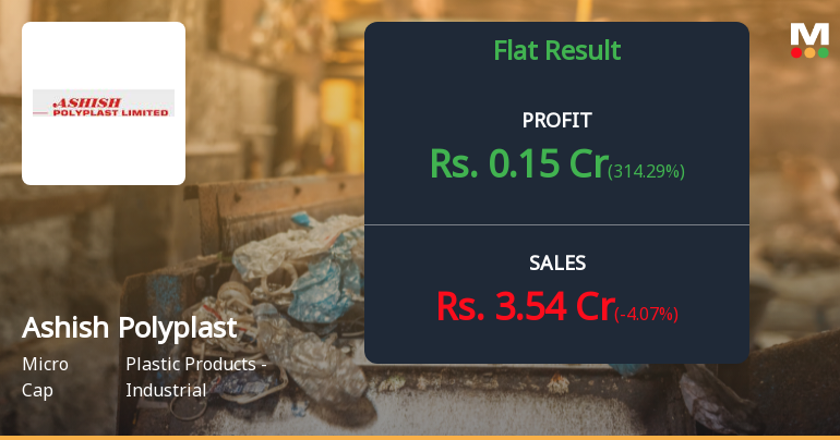 Ashish Polyplast Q3 FY26: Margin Recovery Masks Revenue Decline Concerns