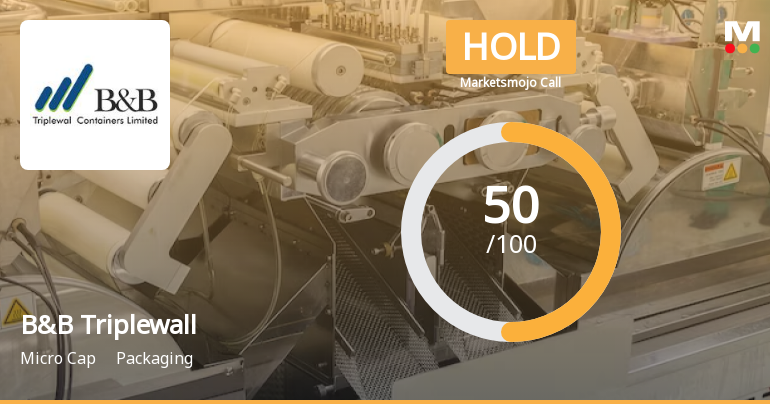 B&amp;B Triplewall Containers Ltd is Rated Hold