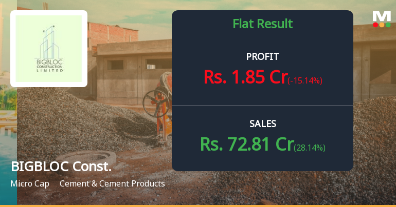 BIGBLOC Construction Q3 FY26: Margin Pressures Mount Despite Revenue Growth